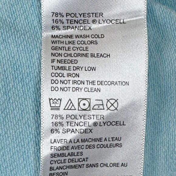 Tommy Bahama Pullover Mens XL Blue Island Zone Half Zip Performance Sweater Top - Picture 14 of 16